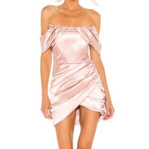 Superdown Aurora Corset Mini Dress Blush Pink Women’s Medium